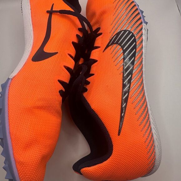 Nike Zoom Rival M 9 Bright Mango Track Spike Shoes Size 10 - Picture 3 of 8
